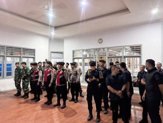Razia Gabungan di Lapas Kelas IIB Bangko, Polres Merangin Back Up Pengamanan Pencegahan Peredaran Handphone dan Narkoba
