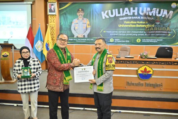 Wakapolda Jambi Tegaskan Keamanan Tak Bisa Hanya Andalkan Polisi, Kampus dan Masyarakat Harus Bergerak Bersama