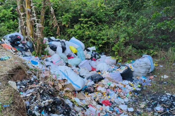 Warga Resah, Bau Menyengat dan Sampah Menumpuk di Bekas Galian Tol Karang Sari