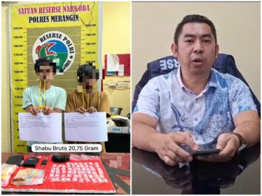 Dua Pengedar Sabu asal Bengkulu Dibekuk Satnarkoba Polres Merangin di Lokasi Terpencil