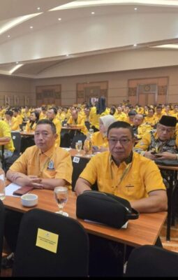 Lima Anggota Fraksi Golkar DPRD Muaro Jambi Ikuti Rakornis dan Bimtek di Palembang