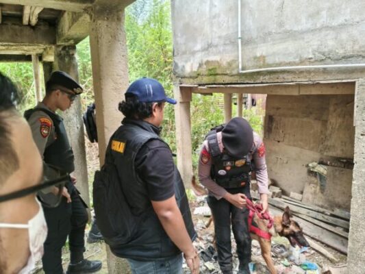 Operasi Sarang Narkoba di Pulau Pandan, Polda Jambi Amankan Tiga Orang